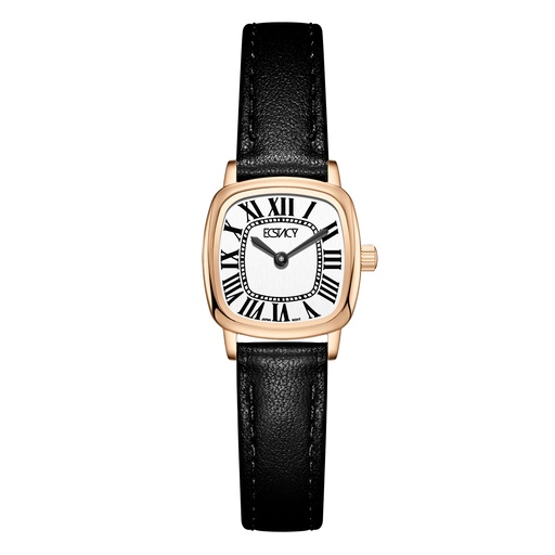 [E25502-RLBW] ECSTACY Women VJ20 Fn White Dial E25502-RLBW