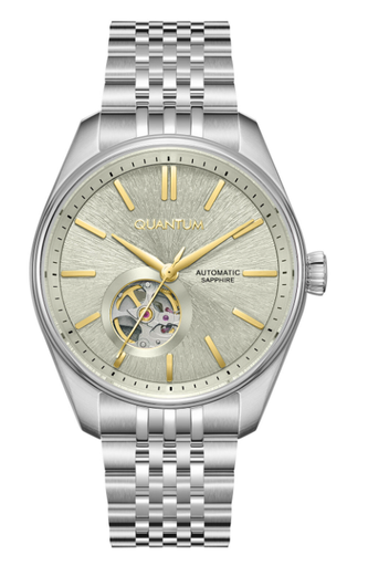 [QMG1207.570] QUANTUM Men Automatic Fn Beige Dial QMG1207.570