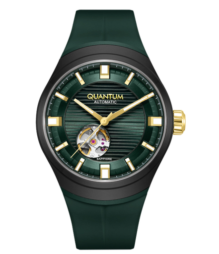 [QMG1203.675] QUANTUM Men Automatic Fn Green Dial QMG1203.675